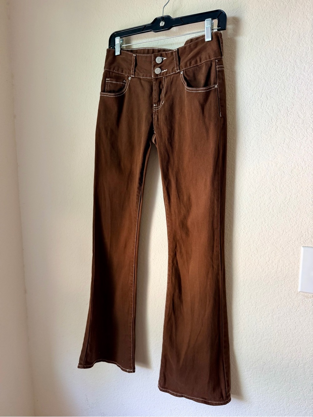 PacSun Y2K style Low Rise Brown Boot Cut Jeans